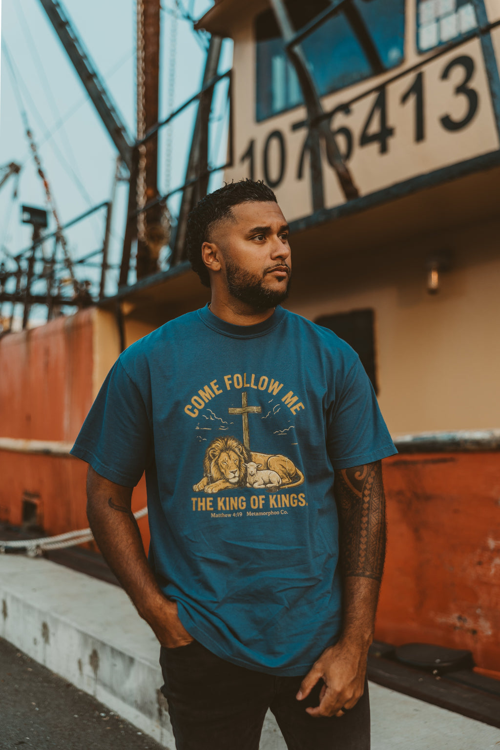 Come Follow Me — The King of Kings Tee