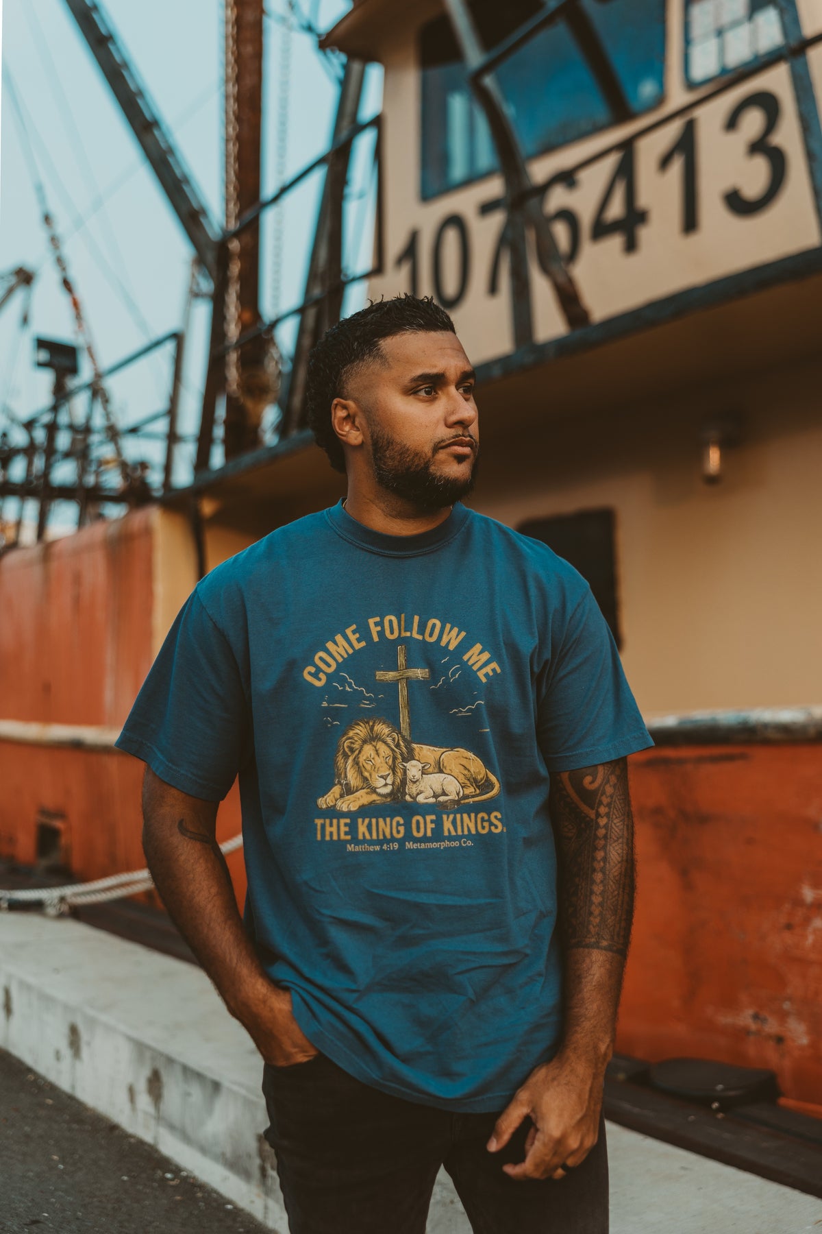 Come Follow Me — The King of Kings Tee