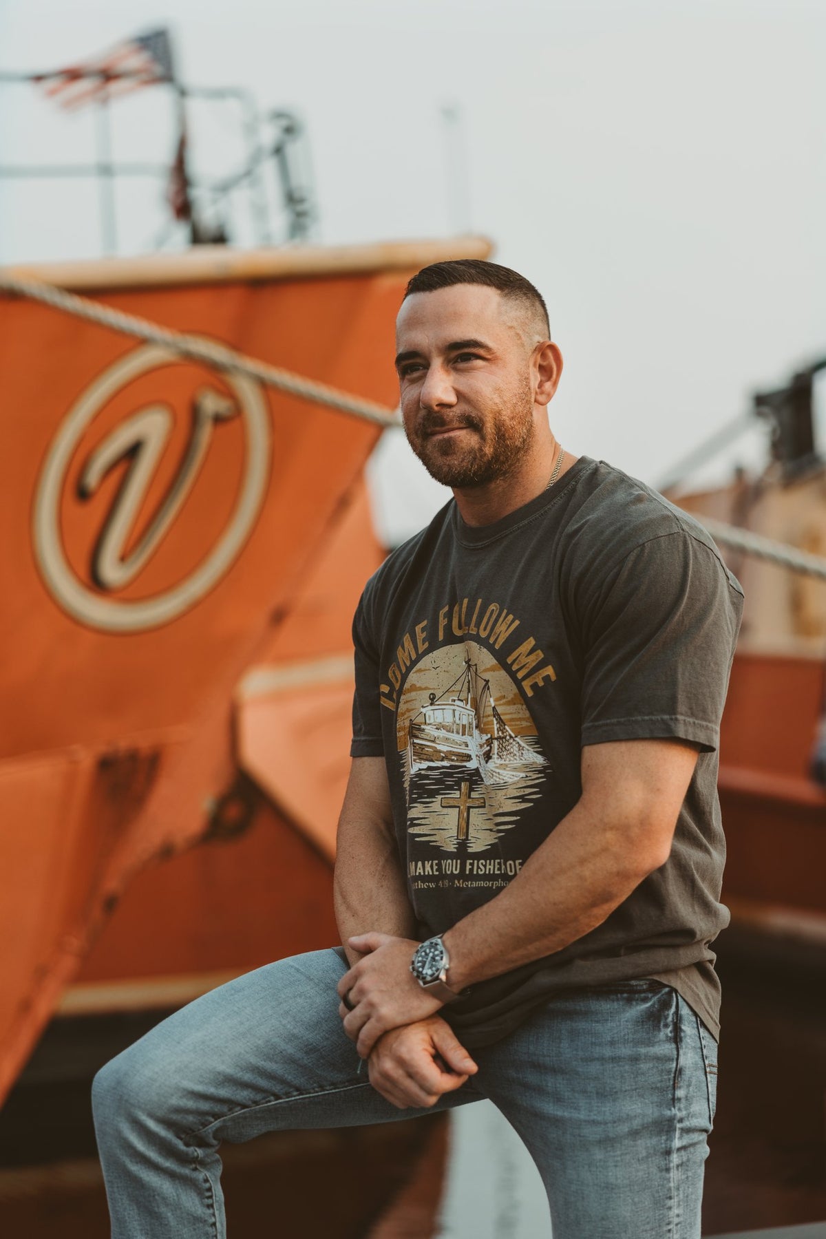 Come Follow Me — Fishers Of Men Tee