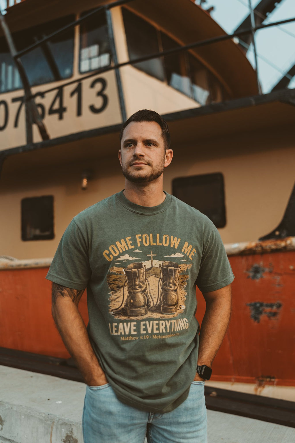 Come Follow Me — Leave Everything Tee